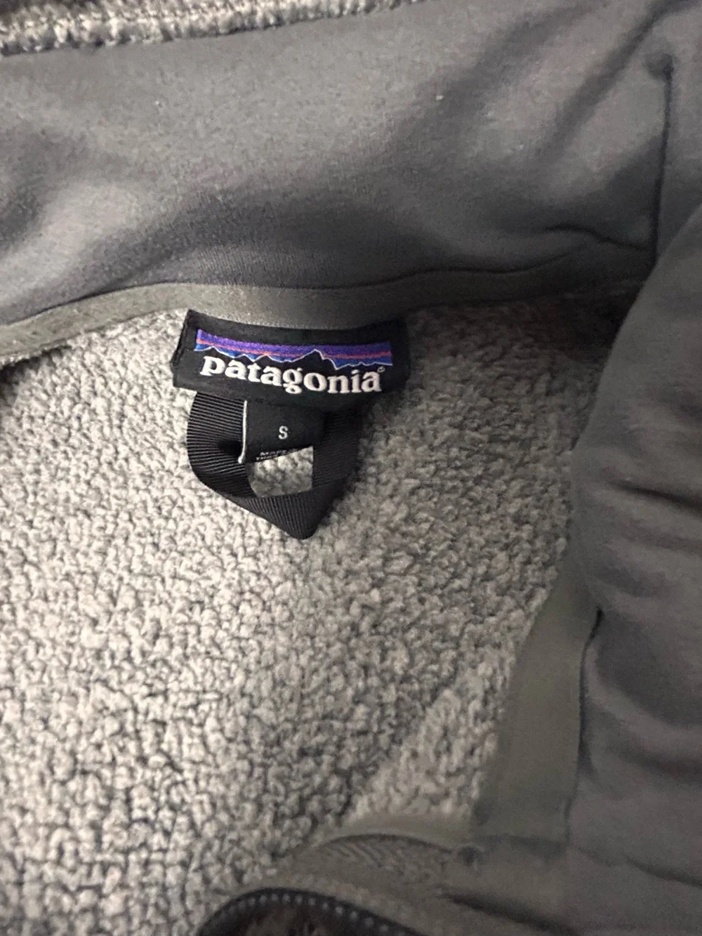Patagonia heathered fleece